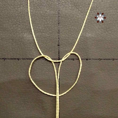 Macrame flower earring photo tutorial