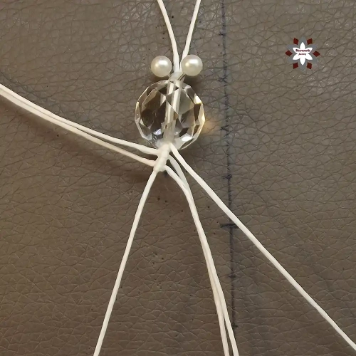 Macrame angel ornament tutorial