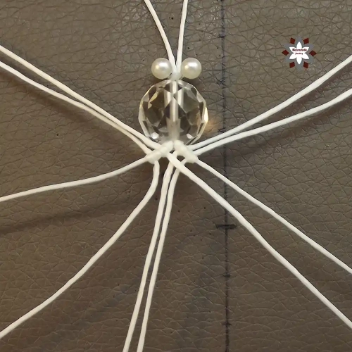 Macrame angel ornament tutorial