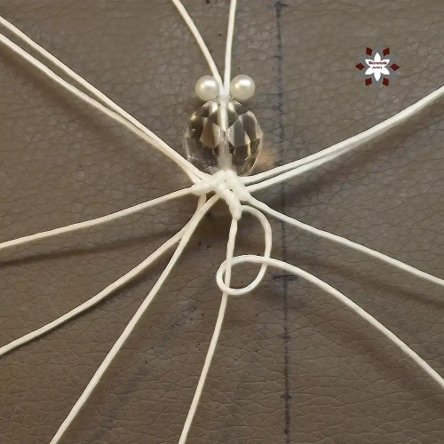 Macrame angel ornament tutorial
