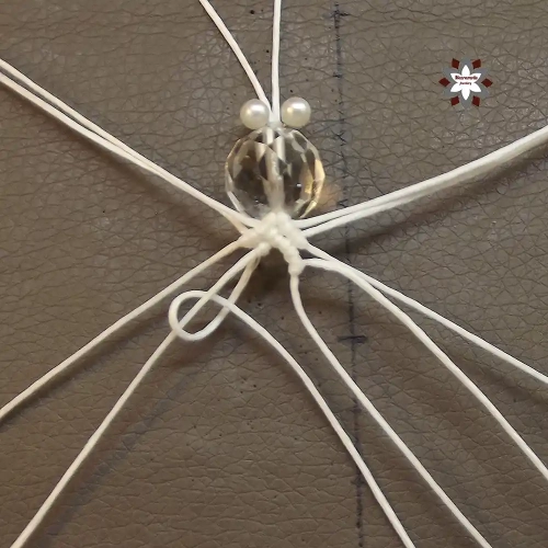 Macrame angel ornament tutorial