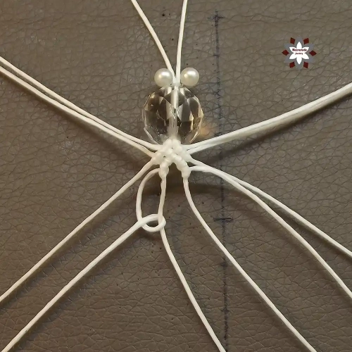 Macrame angel ornament tutorial