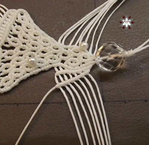 Macrame angel ornament tutorial