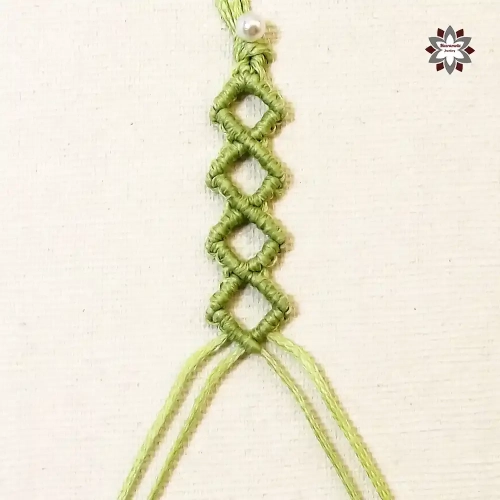 Squares macrame bracelet tutorial Macramotiv